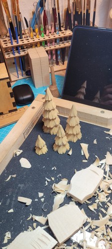 Baum geschnitzt erzgebirge - baum,