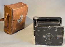 Goerz TENAX Pocket,  antike Kamera, mit Rollfilm 120 Rückteil!