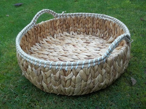 Tablett aus wasserhyazinthe - aus,