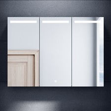 Edelstahl Spiegelschrank