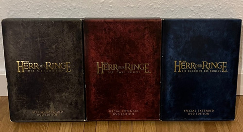 Der herr ringe trilogie - der, ringe: