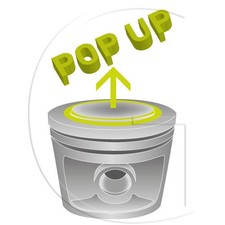 Hyway Pop Up Kolben 45mm