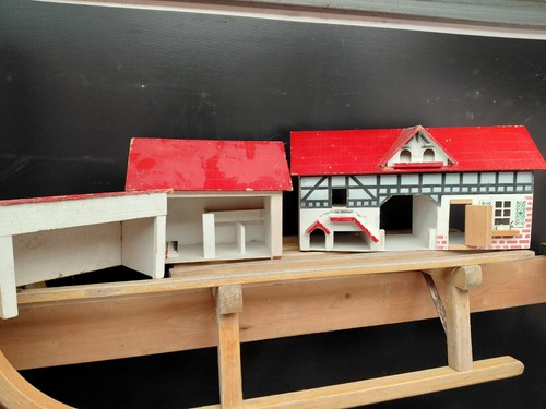 Bauernhof holz pferdestall - bauernhof,