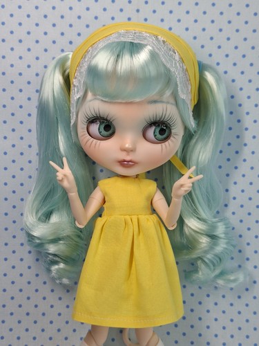 Hatsune miku custom - hatsune, blythe
