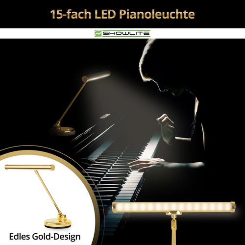 Led piano leuchte - leuchte, klavier