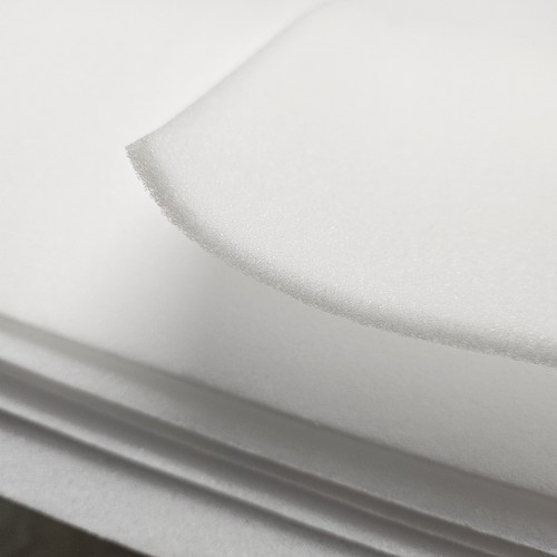 Kaschierschaumstoff weiss
