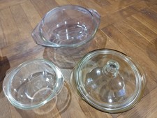 3x Auflaufform Mit Deckel, Form, Rund