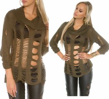 Sexy Pullover Shirt Ripped