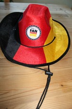 Hut Fanhut Cowboyhut Bitburger Fan Force One schwarz rot gold Deutschland