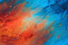 Wandbild: Abstrakter