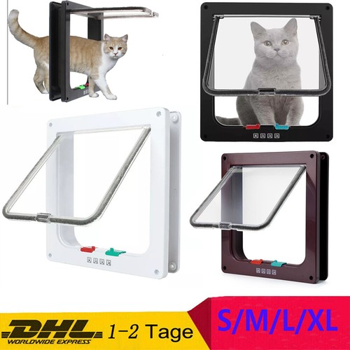 Katzenklappe katzentür 4wege - katzenklappe,