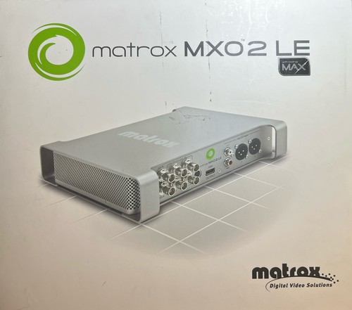 Matrox mxo2 max video - matrox, –