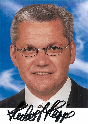 Hubert huppe autogrammkarte - huppe,