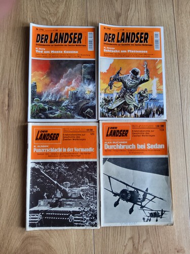 Der landser orange 4 hefte - der,