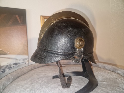 Feuerwehrhelm leder deutsch - feuerwehrhelm,, leder,