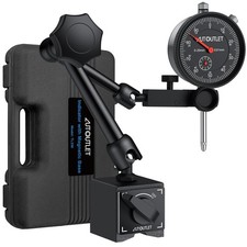 Messuhr und Magnetfuß mit