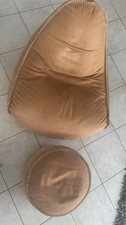 SACKit Leder Sitzsack & Pouf