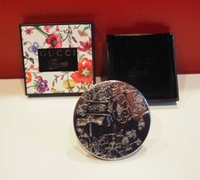 Gucci Flora Spiegel Old Black Taschenspiegel silber 7,5 x 7,5cm groß Geschenk ne