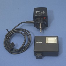 Rollei E15 Blitzgerät für Rollei 35 mit Ladegerät - leider Akku defekt