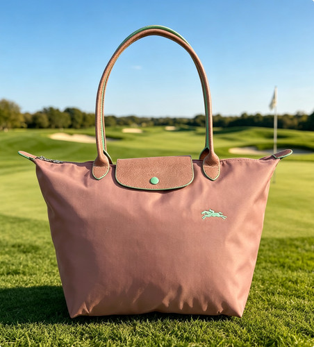 Longchamp pliage rosa tote - le,