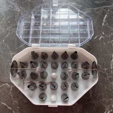 spritztüllen set edelstahl