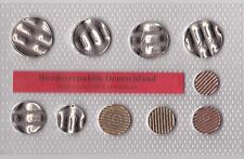 BRD - DM Satz entwertet - im Blister - Schreddergeld - Deutsche Mark