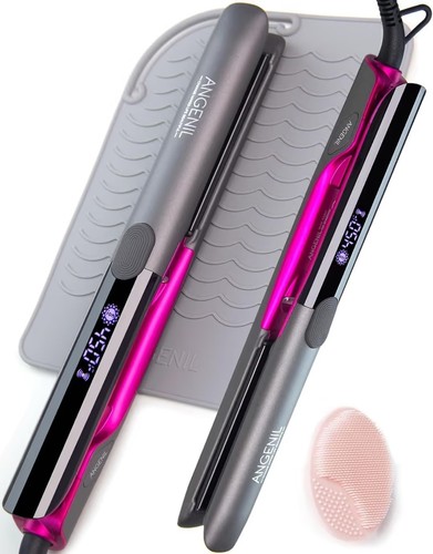 Angenil titanium haarglätter - titanium,