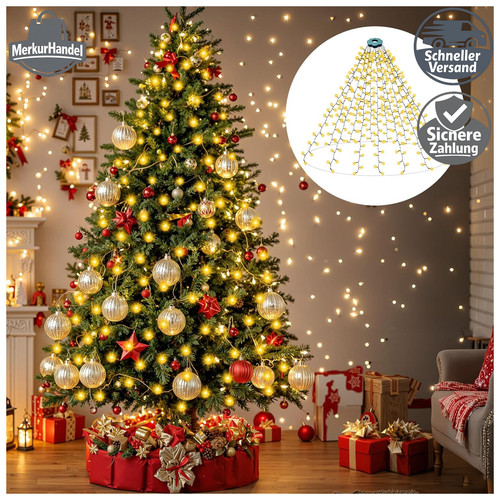 Christbaumbeleuchtung 400 led - 400,