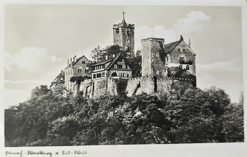 Eisenach wartburg 1920er - ak,