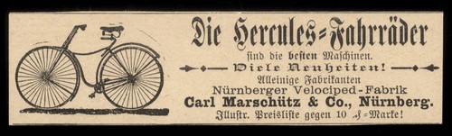Alte werbung reklame 1890 - alte,