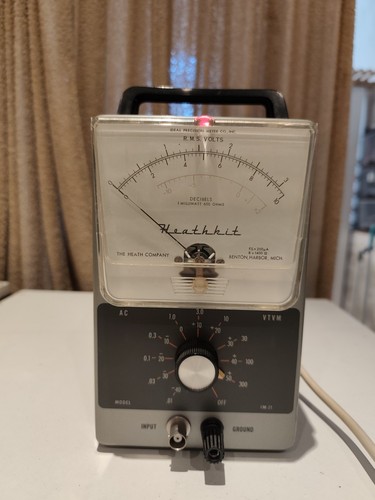 Heathkit voltmeter messgerät - heathkit,