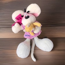 Diddl Plüschtier Diddlina mit Pimboli - Retro, Vintage