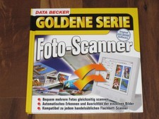 DATA BECKER GOLDENE SERIE" FOTO-SCANNER - PC WECHSELFIX - XP OPTIMAL STYLEN" PC