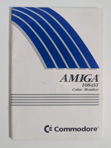 Commodore amiga 1084st color - amiga,