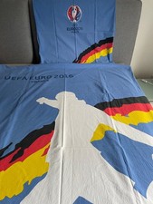 Bettwäsche Garnitur Set Fußball⚽UEFA Euro 2016 France, 135x200cm 80x80cm,2-tlg.