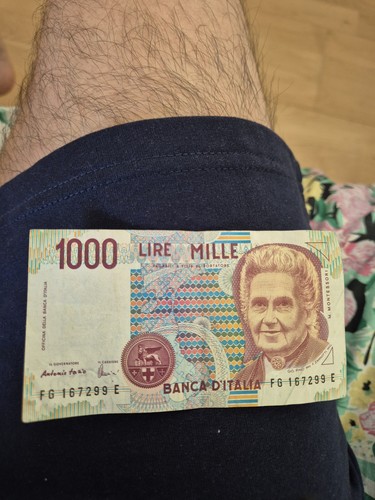 1000 lire italien - 1000,