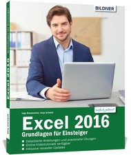 Excel 2016 - Grundlagen für