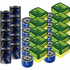 10x Original MANN Ölfilter W 914/2 + 10x SCT Motor Flush Motorspülung