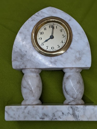 Alte marmor uhr kaminuhr - uhr,,