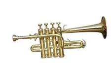 Profi Piccolo Messing Trompete