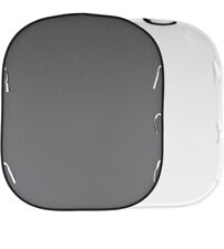 Manfrotto LL LB56GW Falthintergrund Doppelseitig 150x180 cm weiß/grau