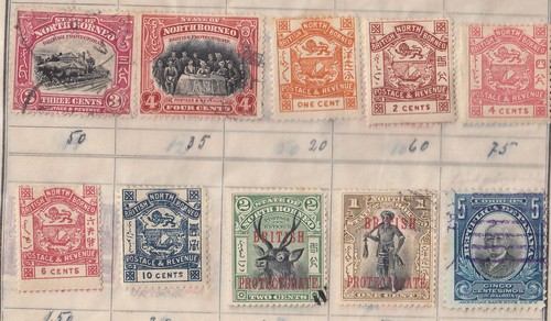 Briefmarken british north - british,