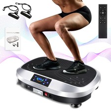 3D Vibrationsplatte Gebraucht, Vibrationstrainer Fitness Rüttelplatte 120 Level