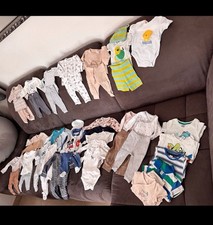 Babykleidung Paket Erstausstattung Gr. 56/62 Junge Unisex Winter Herbst
