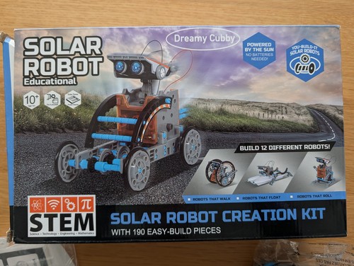 Stem solar roboter - 12-in-1, solar-roboter