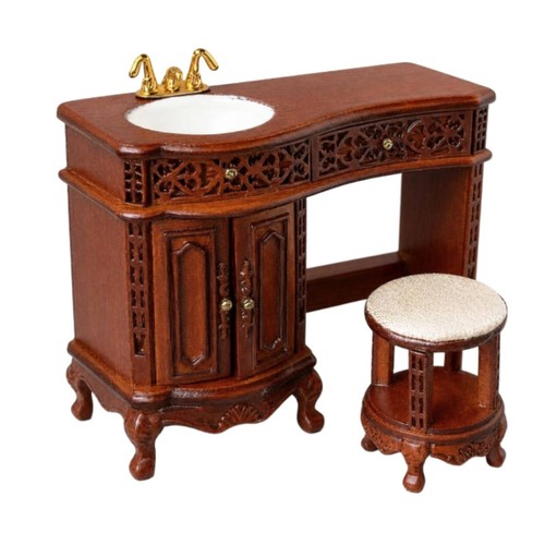 Miniatur waschtisch mit hocker - miniatur-waschtisch,