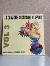 14 CANZONE DI KARAOKE CASSICO  Vol3 KARAOKE Laserdisc - LaserVideodisc - LD