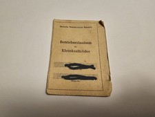 Simson KR51/2 Papiere DDR Registrierschein Original für Schwalbe mit S51 Motor