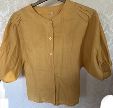 sonnengelbe Bluse v. MARCO