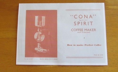 Cona kaffeemaschine - cona,